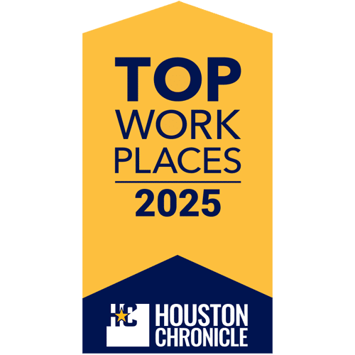 Houston Chronicle Badge for Top Workplaces 2025